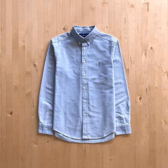 New Ralph Lauren The Iconic Oxford Shirt Boys Large - Picture 1 of 7